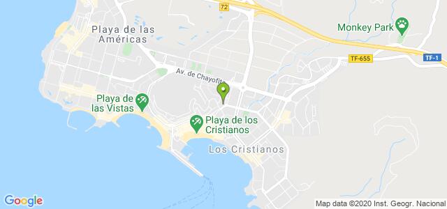 mapa de oficina de la seguridad social arona