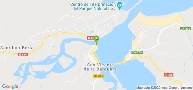 mapa de instituto nacional de la seguridad social san vicente de la barquera