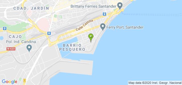 mapa de instituto social de la marina santander