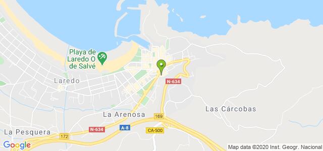 mapa de oficina de la seguridad social laredo 2