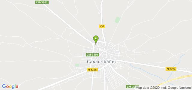 mapa de instituto nacional de la seguridad social casas ibanez