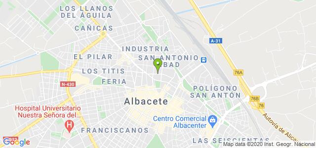 mapa de oficina de la seguridad social albacete 2