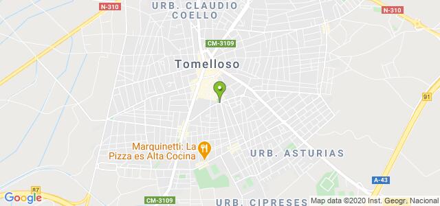 mapa de instituto nacional de la seguridad social tomelloso