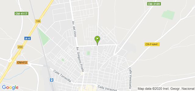 mapa de instituto nacional de la seguridad social valdepenas