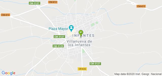 mapa de instituto nacional de la seguridad social villanueva de los infantes