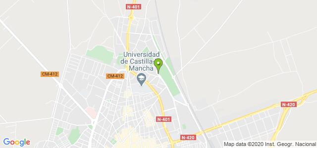 mapa de oficina de la seguridad social ciudad real