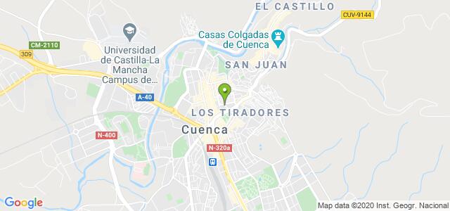 mapa de oficina de la seguridad social cuenca