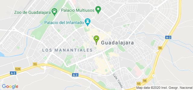 mapa de oficina de la seguridad social guadalajara