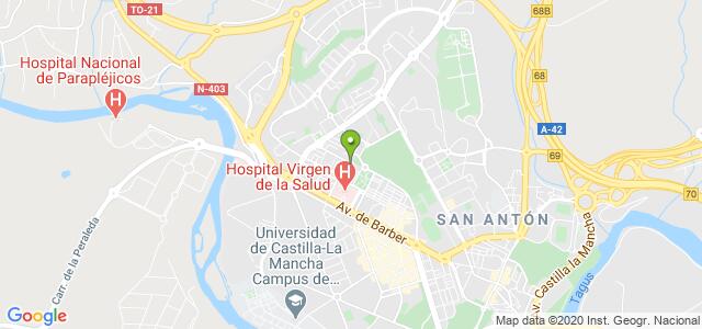 mapa de instituto nacional de la seguridad social toledo 2