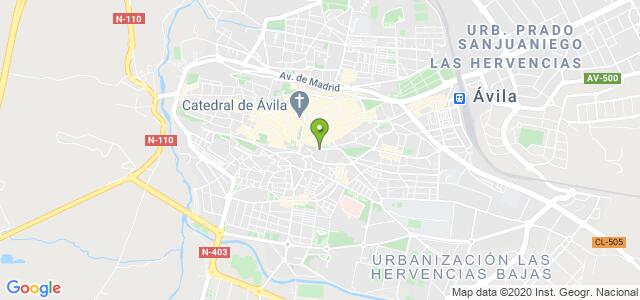 mapa de instituto nacional de la seguridad social avila