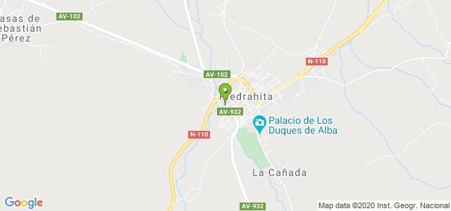 mapa de instituto nacional de la seguridad social piedrahita