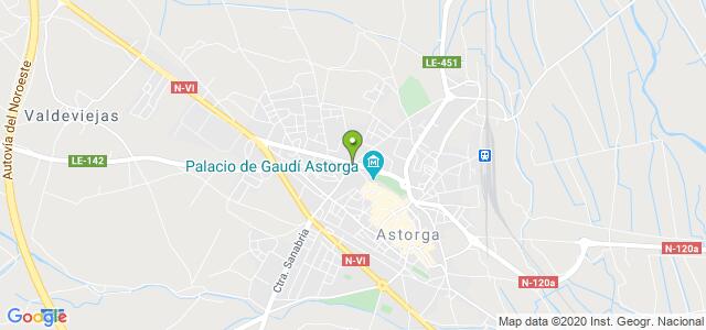 mapa de instituto nacional de la seguridad social astorga