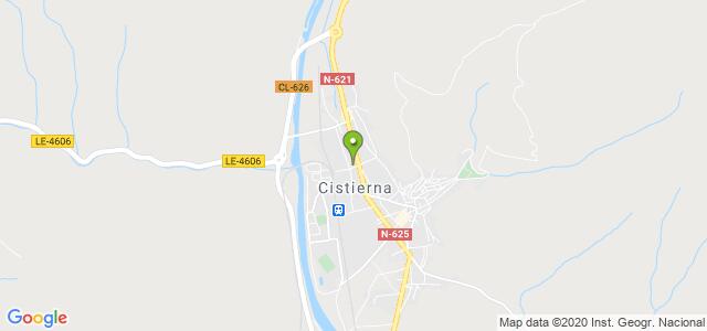 mapa de instituto nacional de la seguridad social cistierna