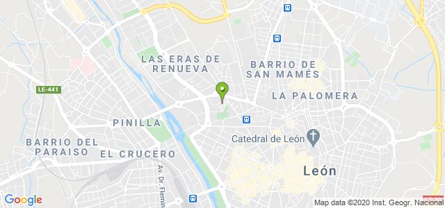 mapa de oficina de la seguridad social leon 3