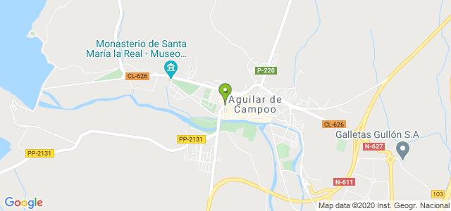 mapa de instituto nacional de la seguridad social aguilar de campoo