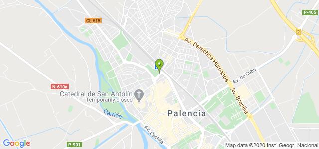 mapa de oficina de la seguridad social palencia 3