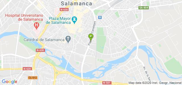 mapa de oficina de la seguridad social salamanca 6