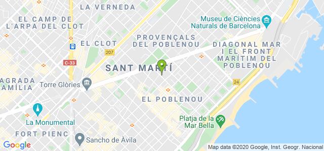 mapa de instituto nacional de la seguridad social barcelona 3