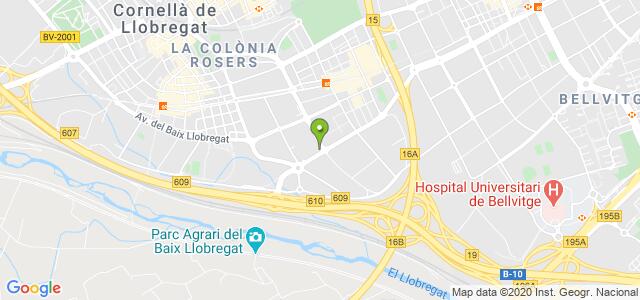 mapa de instituto nacional de la seguridad social cornella de llobregat