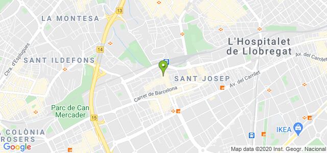 mapa de instituto nacional de la seguridad social lhospitalet de llobregat