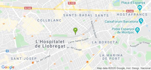 mapa de instituto nacional de la seguridad social lhospitalet de llobregat 2