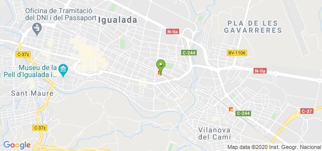 mapa de instituto nacional de la seguridad social igualada