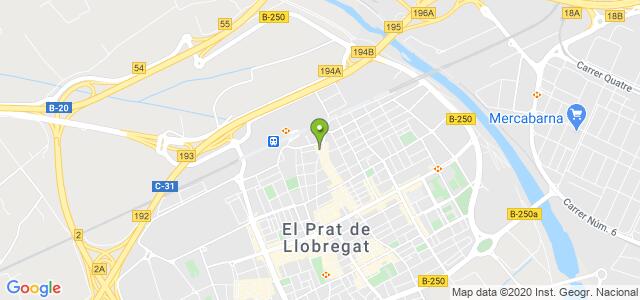 mapa de instituto nacional de la seguridad social el prat de llobregat
