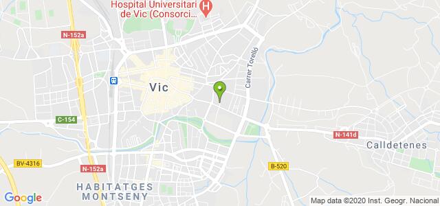 mapa de instituto nacional de la seguridad social vic