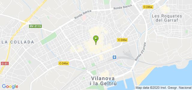 mapa de instituto nacional de la seguridad social vilanova i la geltru