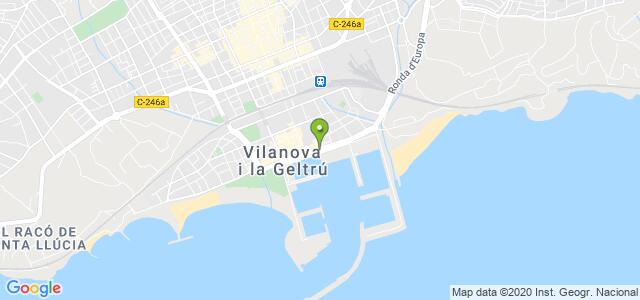 mapa de instituto social de la marina vilanova i la geltru
