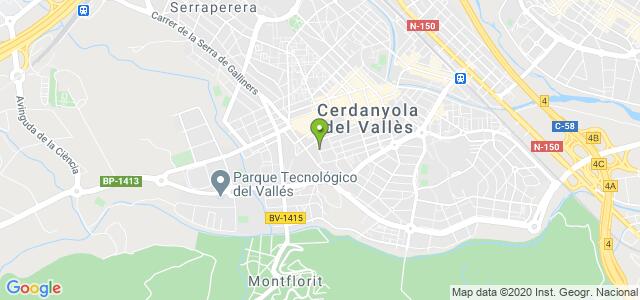 mapa de oficina de la seguridad social cerdanyola del valles 2