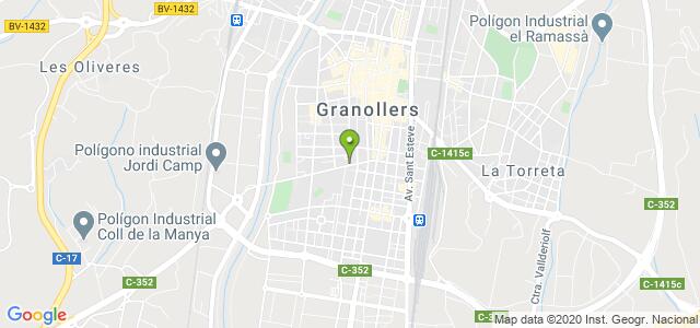 mapa de oficina de la seguridad social granollers