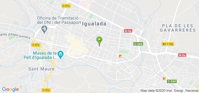 mapa de oficina de la seguridad social igualada 2