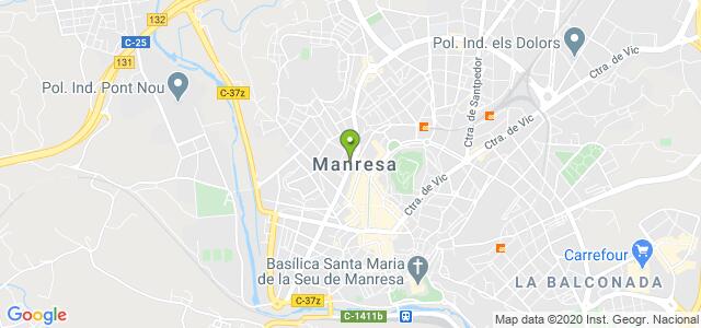 mapa de oficina de la seguridad social manresa