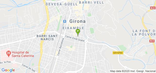 mapa de oficina de la seguridad social girona 5