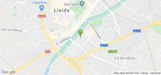 mapa de instituto nacional de la seguridad social lleida