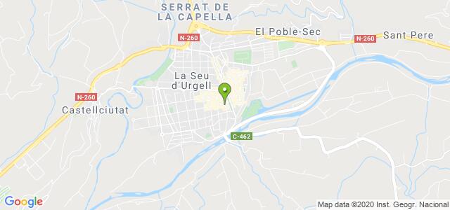 mapa de instituto nacional de la seguridad social la seu durgell