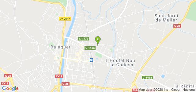 mapa de oficina de la seguridad social balaguer 2