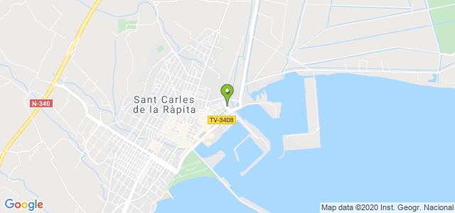 mapa de instituto social de la marina sant carles de la rapita