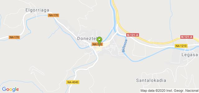 mapa de instituto nacional de la seguridad social doneztebesantesteban