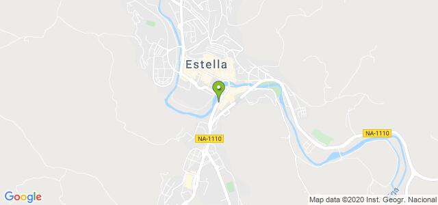 mapa de oficina de la seguridad social estella lizarra