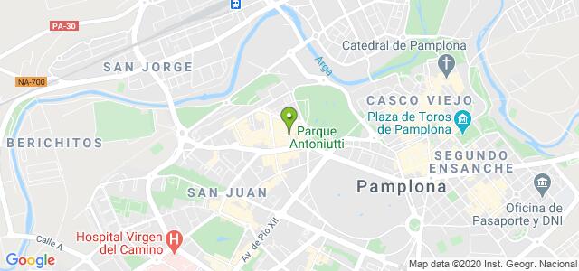 mapa de oficina de la seguridad social pamplonairuna 6