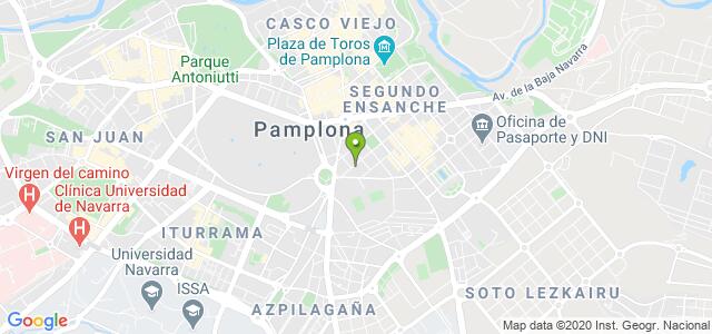 mapa de oficina de la seguridad social pamplonairuna 7