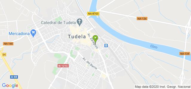 mapa de oficina de la seguridad social tudela