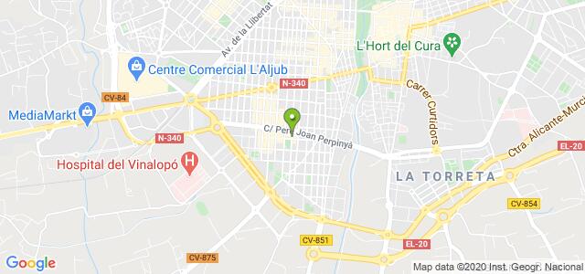 mapa de instituto nacional de la seguridad social elche