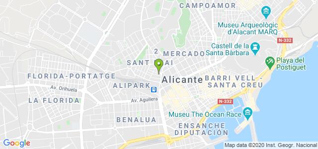 mapa de oficina de la seguridad social alicante 6