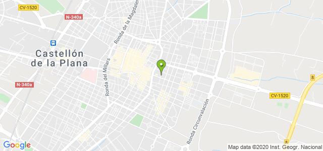 mapa de oficina de la seguridad social castellon de la planacastello de la pla