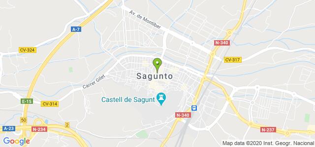 mapa de instituto nacional de la seguridad social saguntosagunt