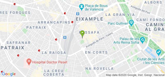 mapa de instituto nacional de la seguridad social valencia