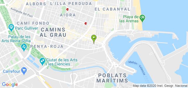 mapa de instituto nacional de la seguridad social valencia 2